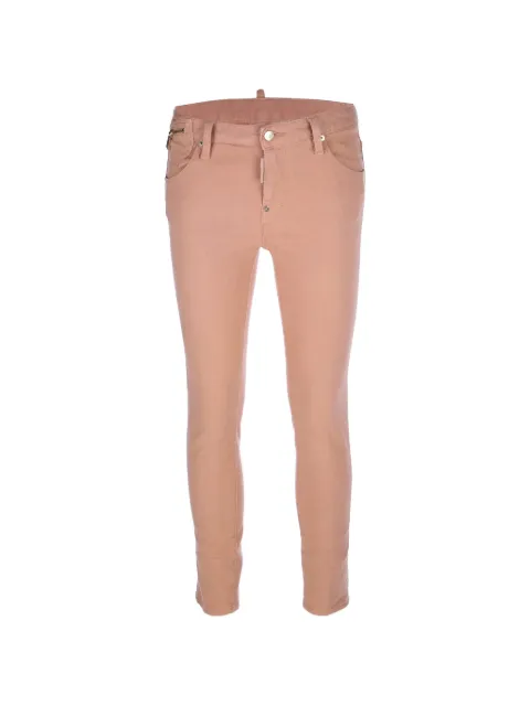 DSQUARED2 logo-patch skinny jeans