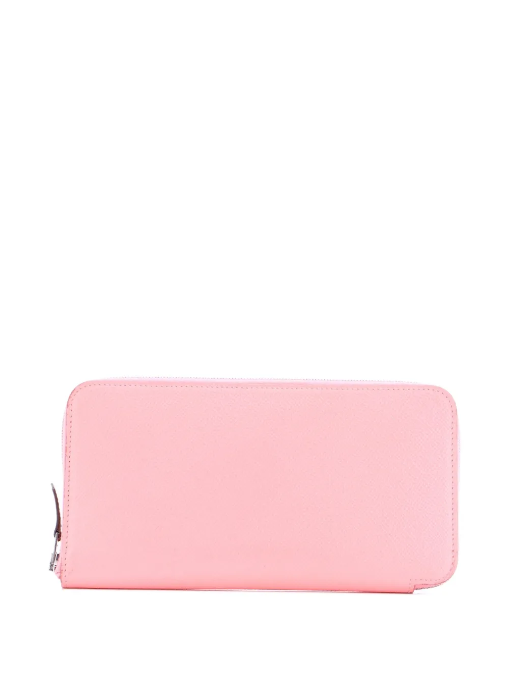 Hermès Pre-Owned Kleines Azap Zip Around Portemonnaie aus Seide - Rosa