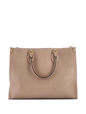 Louis Vuitton Pre-Owned オンザゴー モノグラム アンプラント