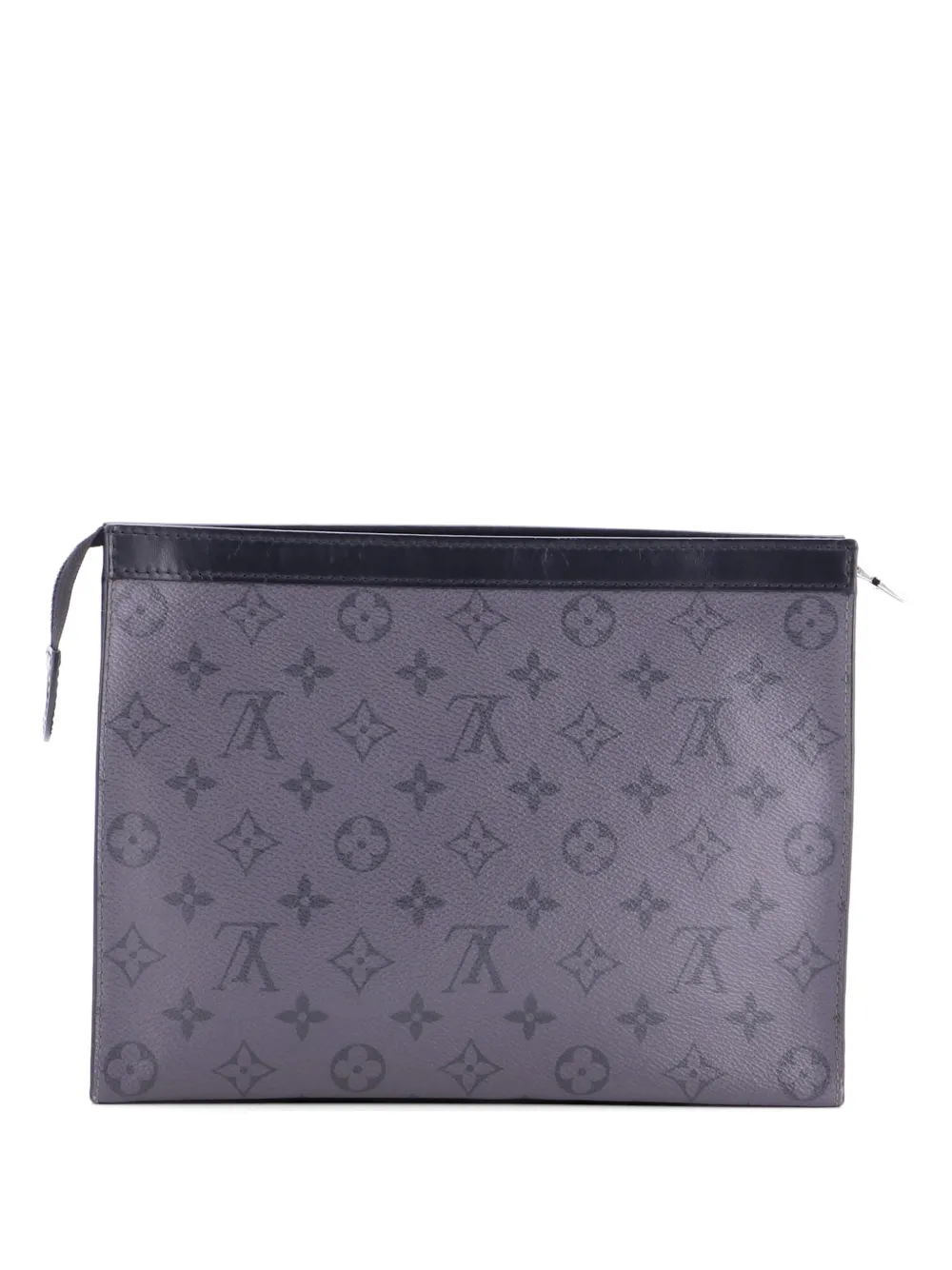 Louis Vuitton Pre-Owned Pochette Voyage Reverse Monogram Eclipse Canvas MM clutch bag - Nero