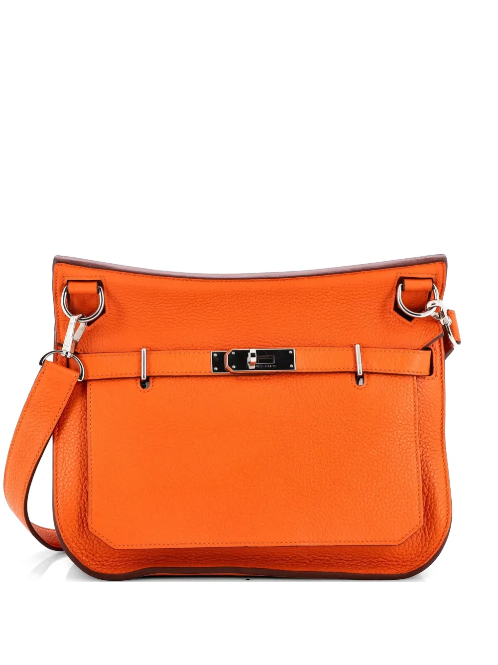 Hermès Pre-Owned Jypsiere Bag Clemence 28 shoulder bag - Orange
