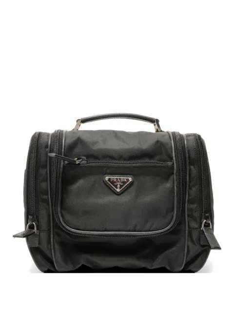 Prada Pre-Owned 2007-2013 logo-plaque carry-on bag