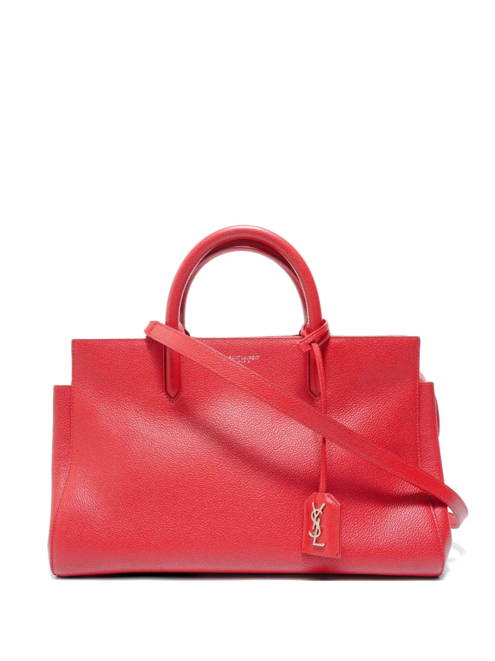 Saint Laurent Pre-Owned 2015-2020 Cabas Rive Gauche tote bag - Rosso