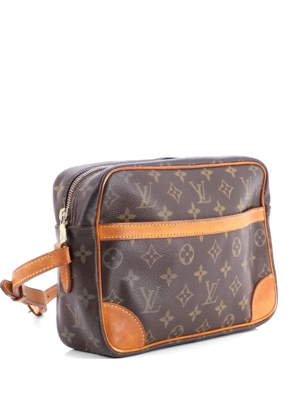 Louis Vuitton Pre-Owned Trocadero Umhängetasche aus Canvas mit Monogramm 23cm - Braun