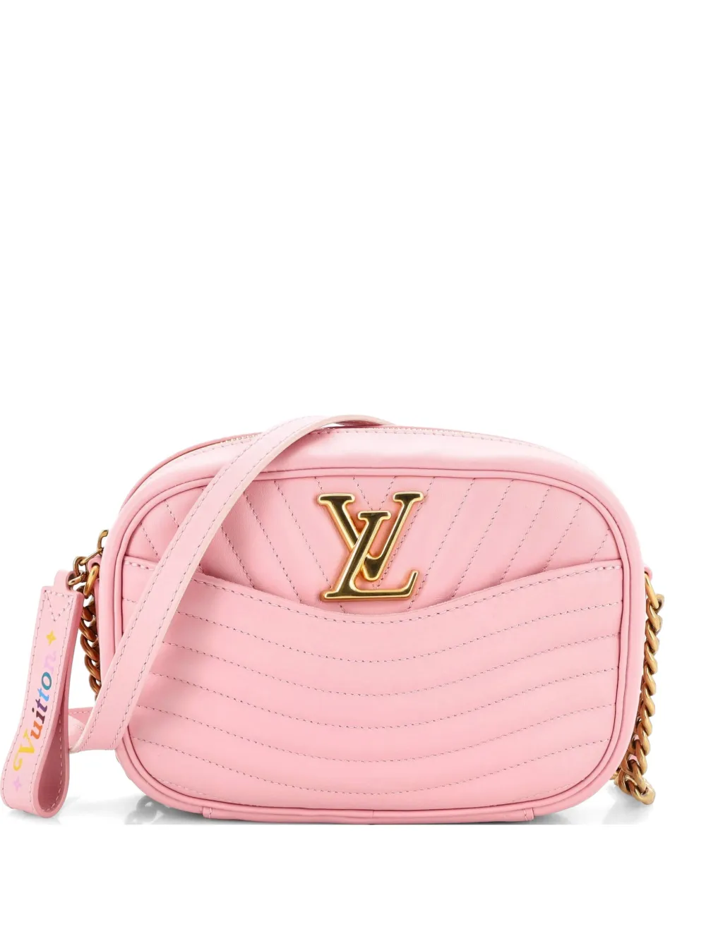 Louis Vuitton Pre-Owned New Wave Camera Bag Quilted Leather crossbody bag - Pink