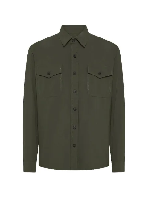 Cruna Osaka chest-pocket jacket