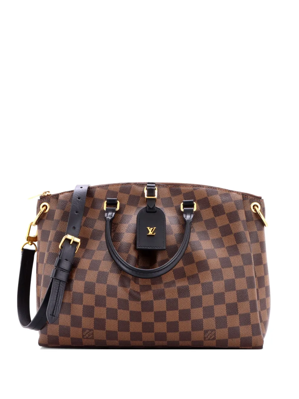 Louis Vuitton Pre-Owned Odeon Tote Damier MM Schultertasche - Braun