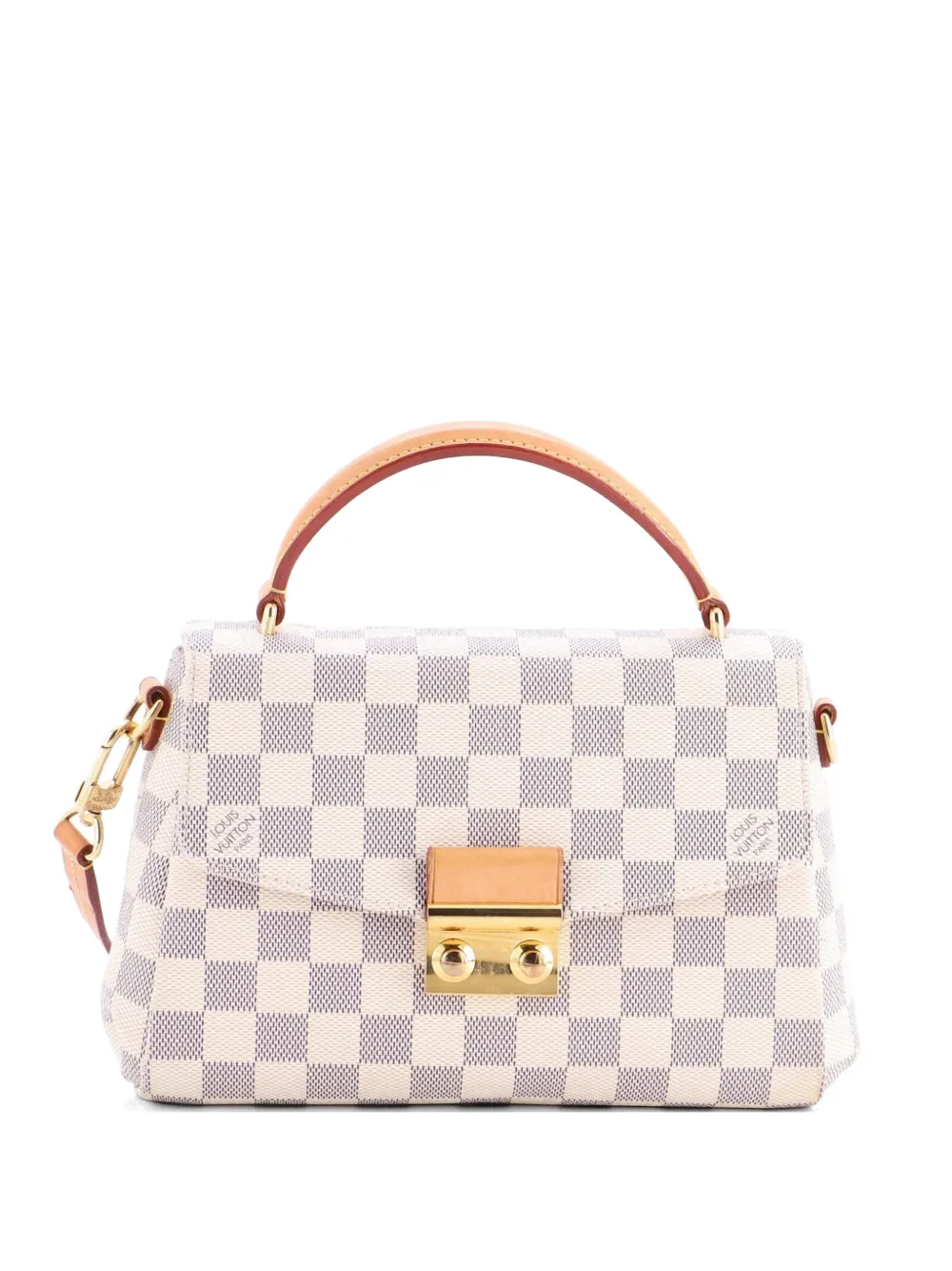 Louis Vuitton Pre-Owned Croisette Handbag Damier crossbody bag - White