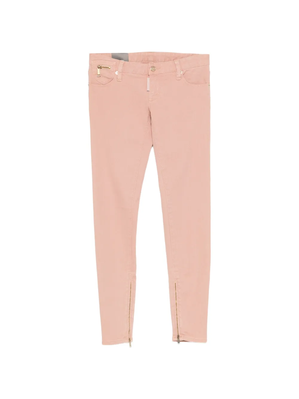 DSQUARED2 Jeans con ricamo - Rosa