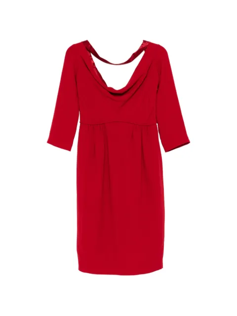 DSQUARED2 vestido con cuello desbocado
