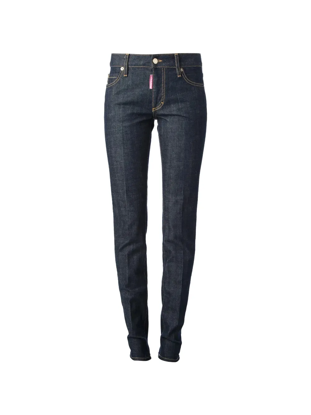 DSQUARED2 leopard-print pocket jeans - Blu