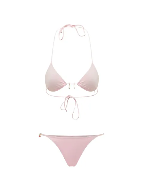 MC2 Saint Barth Lezzy charm-detail bikini