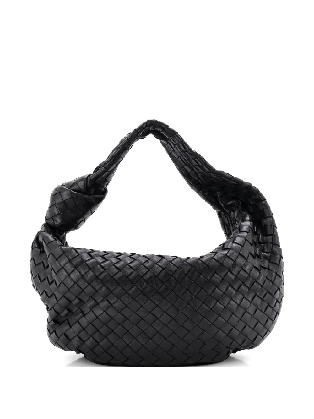 Bottega Veneta Pre-Owned BV Jodie Intrecciato Nappa Medium hobo bag - Black