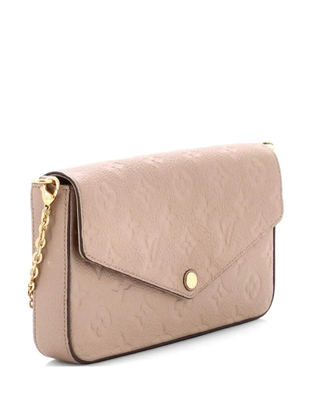 Louis Vuitton Pre-Owned Felicie Pochette Monogram Empreinte Leather crossbody bag - Neutrals