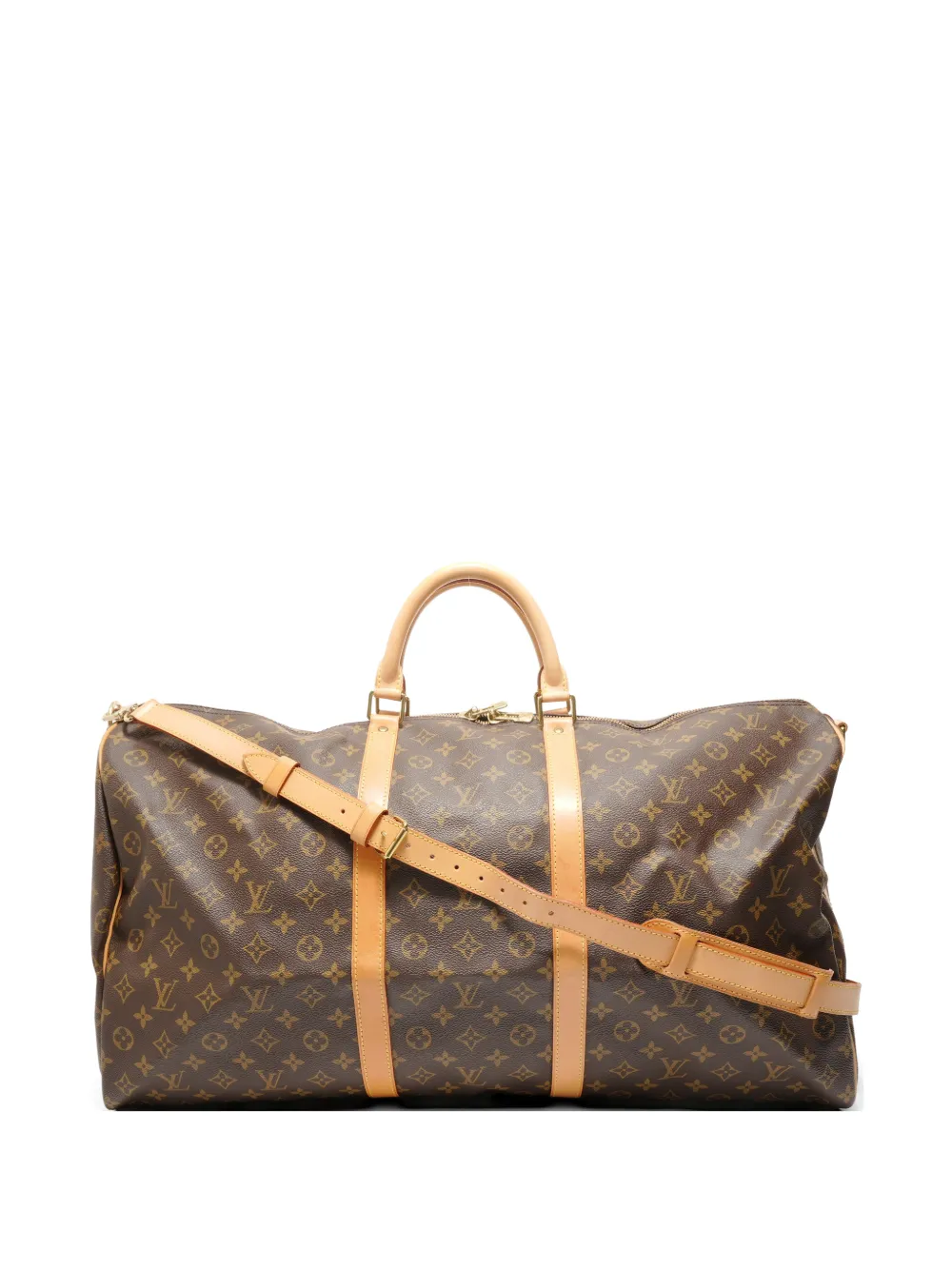 Louis Vuitton Pre-Owned 1996 Monogram Keepall 60 Bandouliere boston bag - Marrone