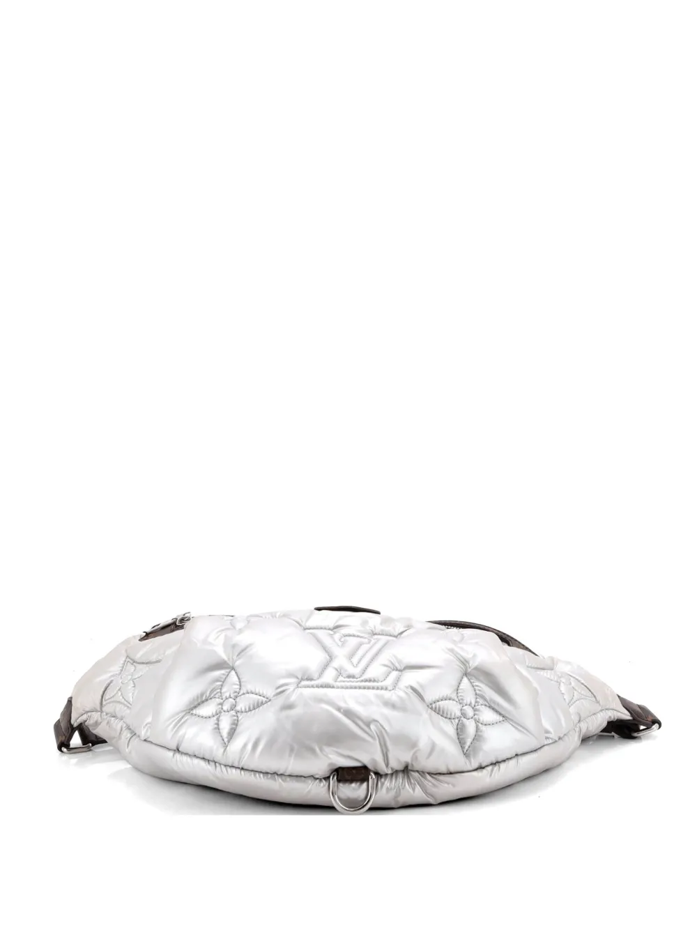 Louis Vuitton Pre-Owned Pillow Bumbag Monogram Quilted Econyl Nylon Maxi belt bag - Argento