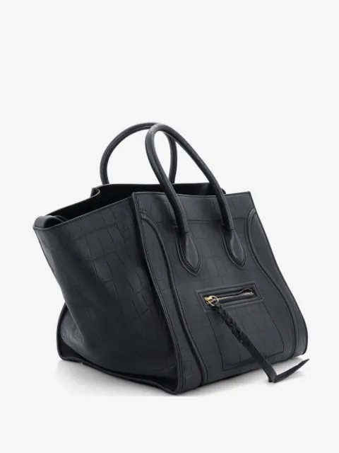Celine Pre-Owned tote Phantom mediana de piel de cocodrilo en relieve