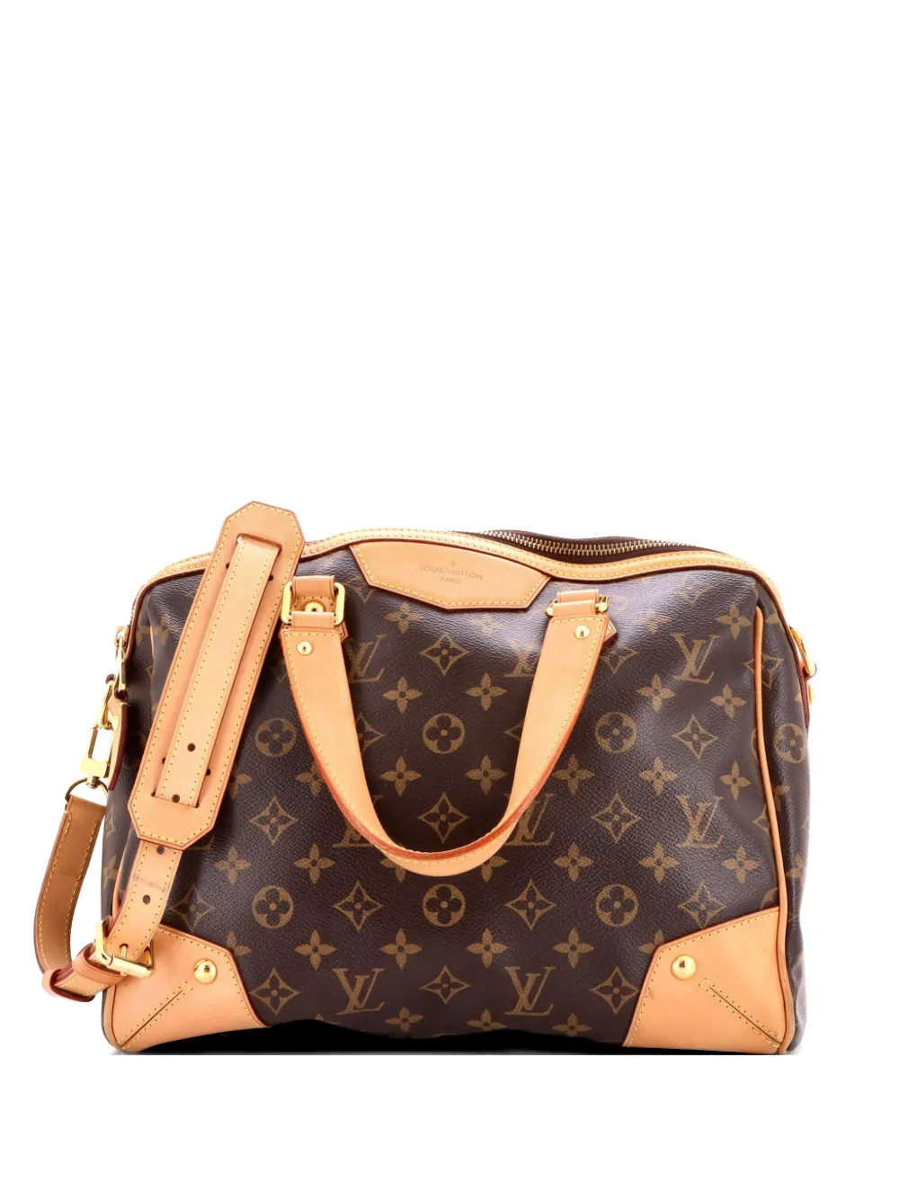 Louis Vuitton Pre-Owned Retiro Handbag Monogram Canvas PM satchel - Marrone