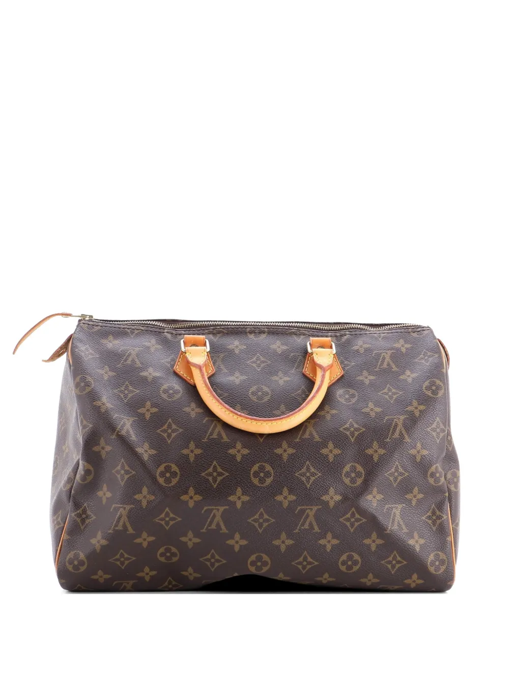 Louis Vuitton Pre-Owned Speedy Handbag Monogram Canvas 35 satchel - Marrone