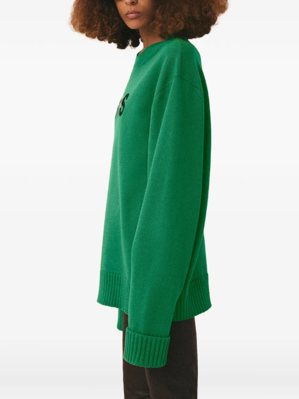  Stella Mccartney Jersey Con Bordado Sos - Verde 
