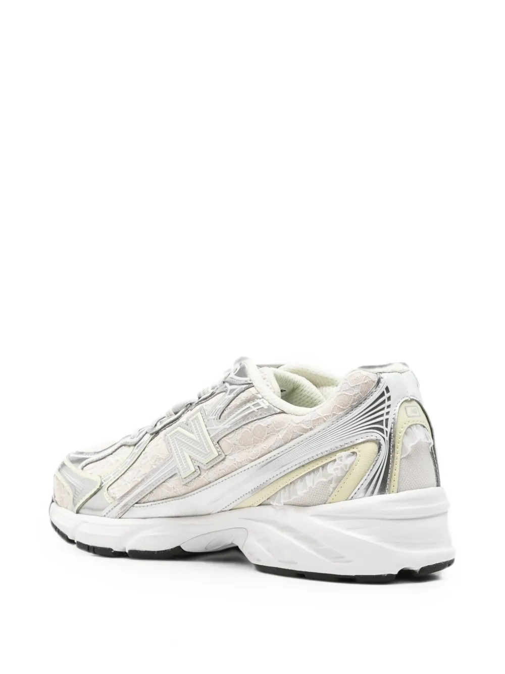 New Balance 740 metallic sneakers Beige