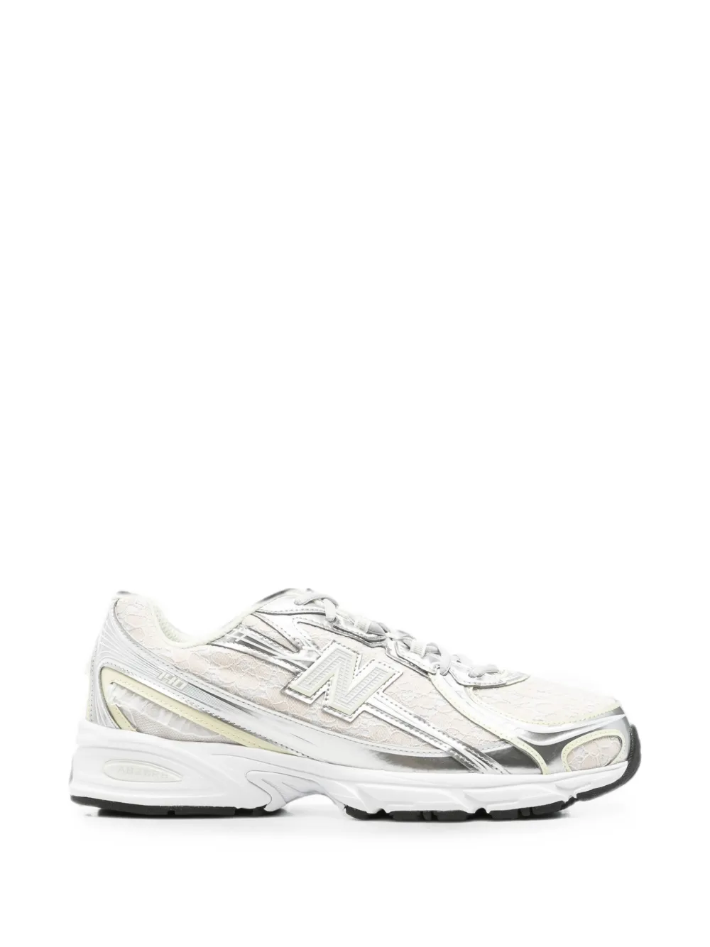 New Balance 740 metallic sneakers Beige