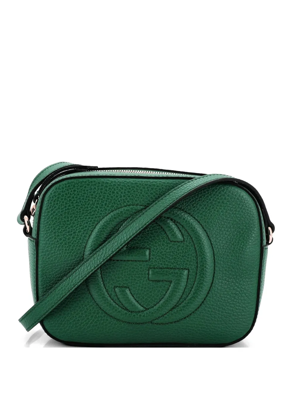 Gucci Pre-Owned Soho Disco Leather Small crossbody bag - Grün