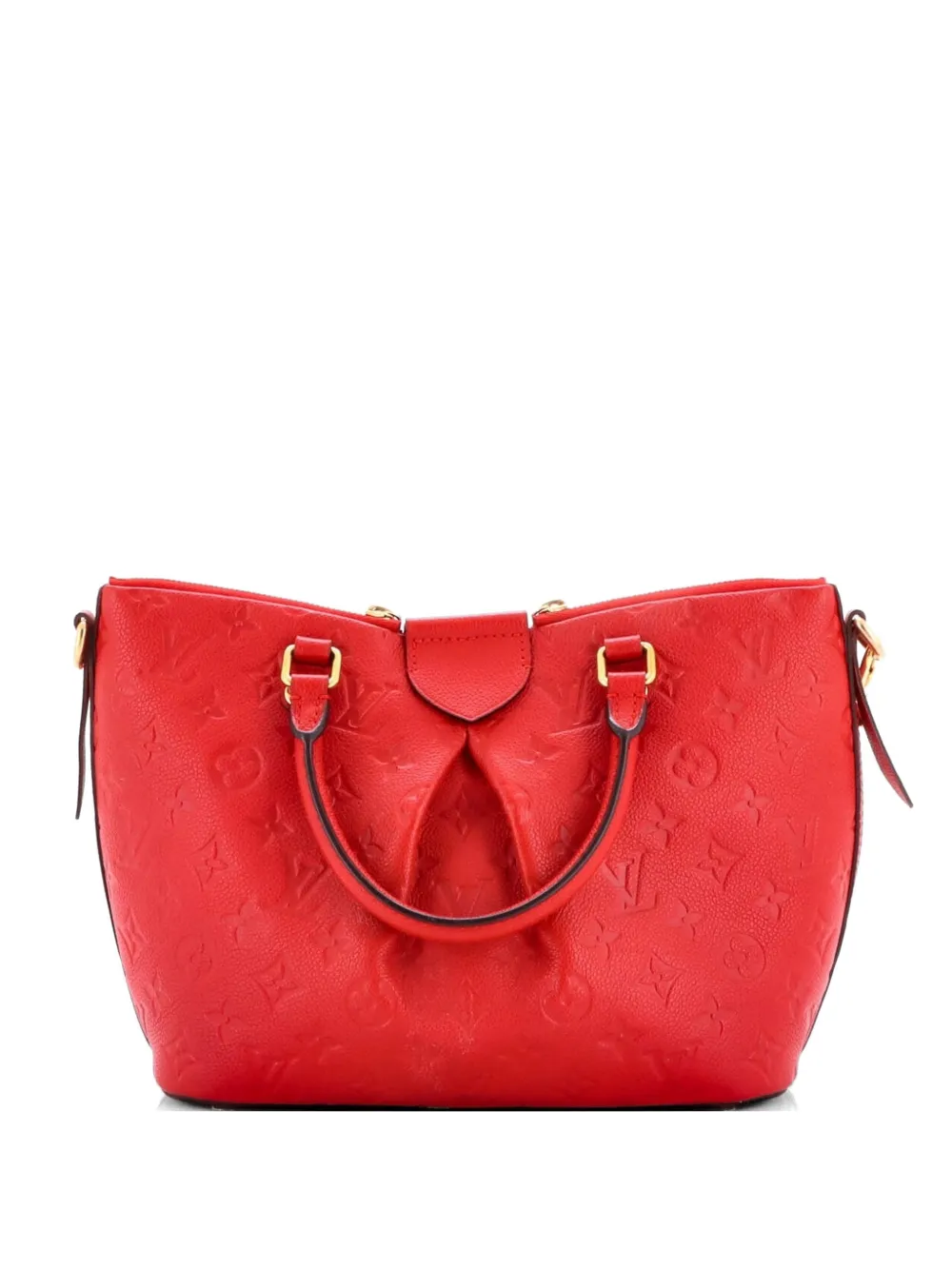 Louis Vuitton Pre-Owned Mazarine Handbag Monogram Empreinte Leather PM satchel - Red