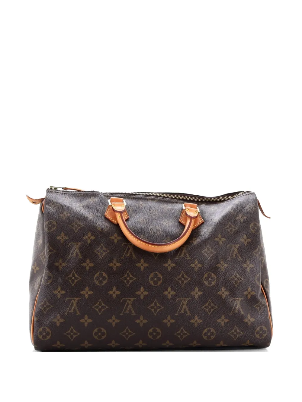 Louis Vuitton Pre-Owned Speedy Handbag Monogram Canvas 35 satchel - Brown