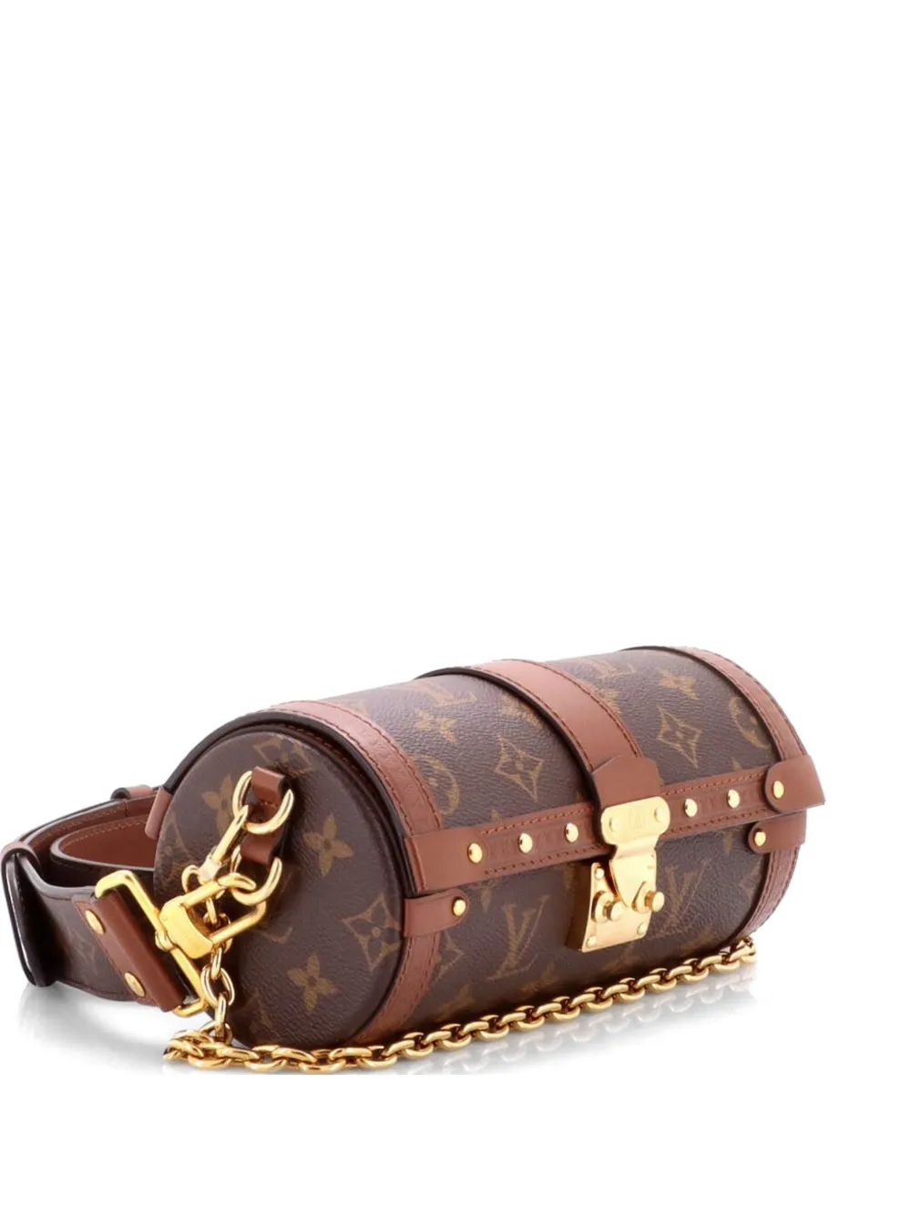 Louis Vuitton Pre-Owned Papillon Trunk Bag Monogram Canvas shoulder bag - Marrone