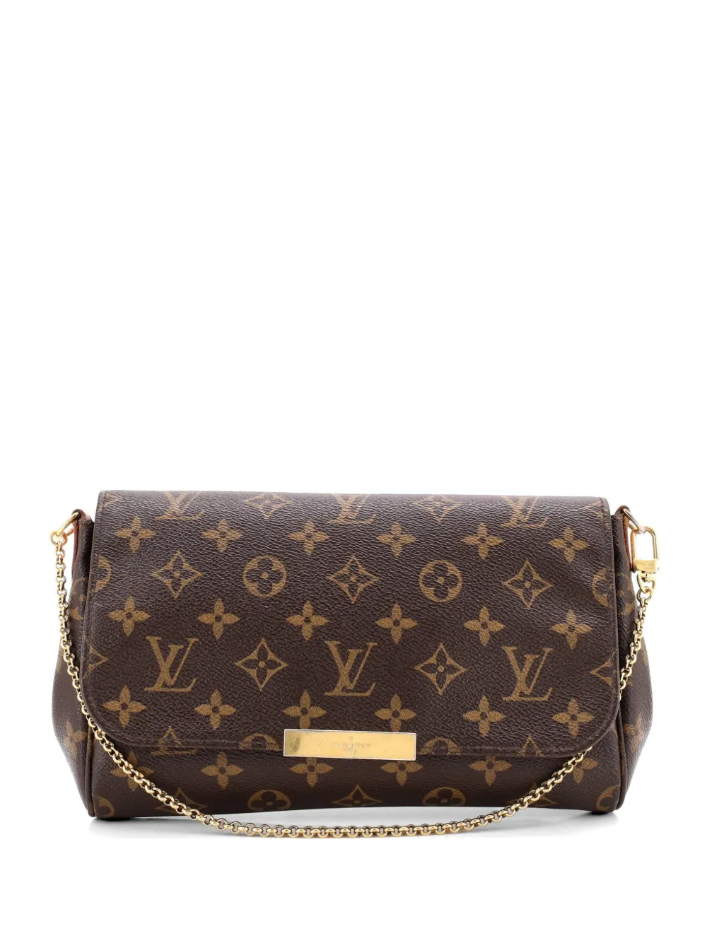 Louis Vuitton Pre-Owned Favorite Handbag Monogram Canvas MM crossbody bag - Braun