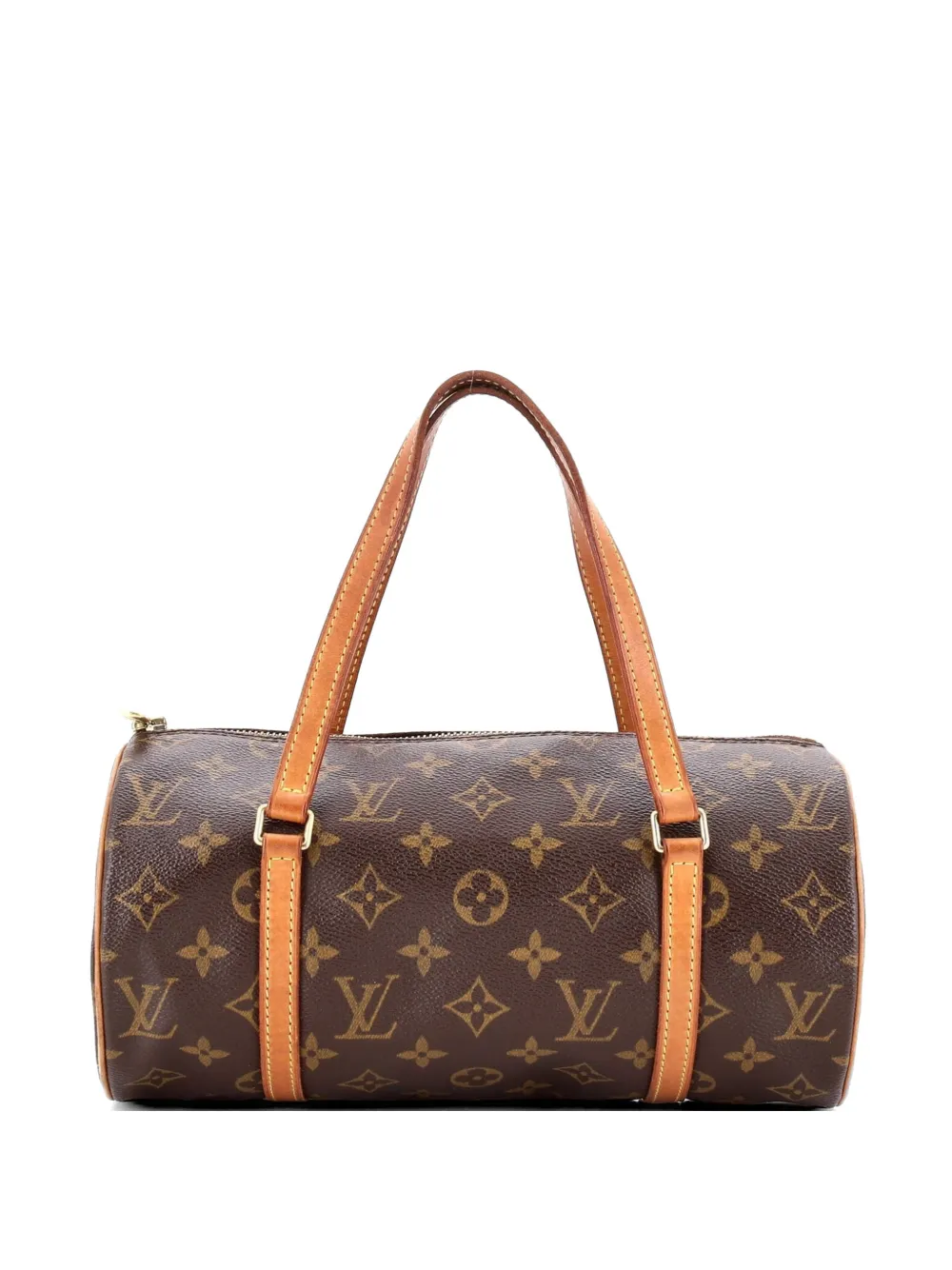 Louis Vuitton Pre-Owned Papillon Handbag Monogram Canvas 26 satchel - Brown
