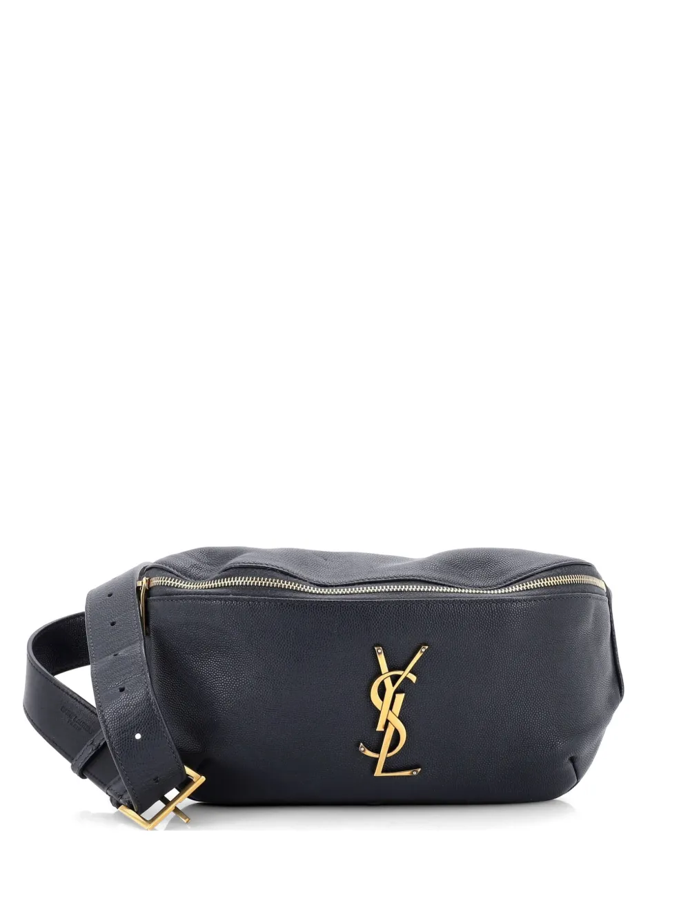 Saint Laurent Pre-Owned Classic Monogram Leather belt bag - Grigio