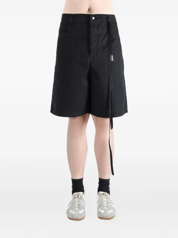 Ann Demeulemeester Narve バミューダショーツ | ブラック | FARFETCH JP