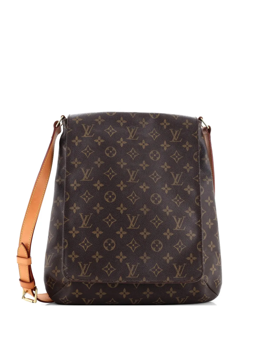 Louis Vuitton Pre-Owned Musette Salsa Handbag Monogram Canvas GM crossbody bag - Marrone