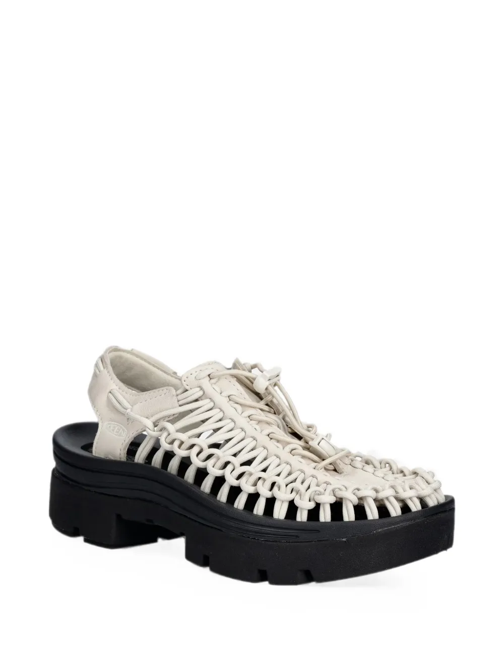 KEEN FOOTWEAR Uneek woven sandals Beige