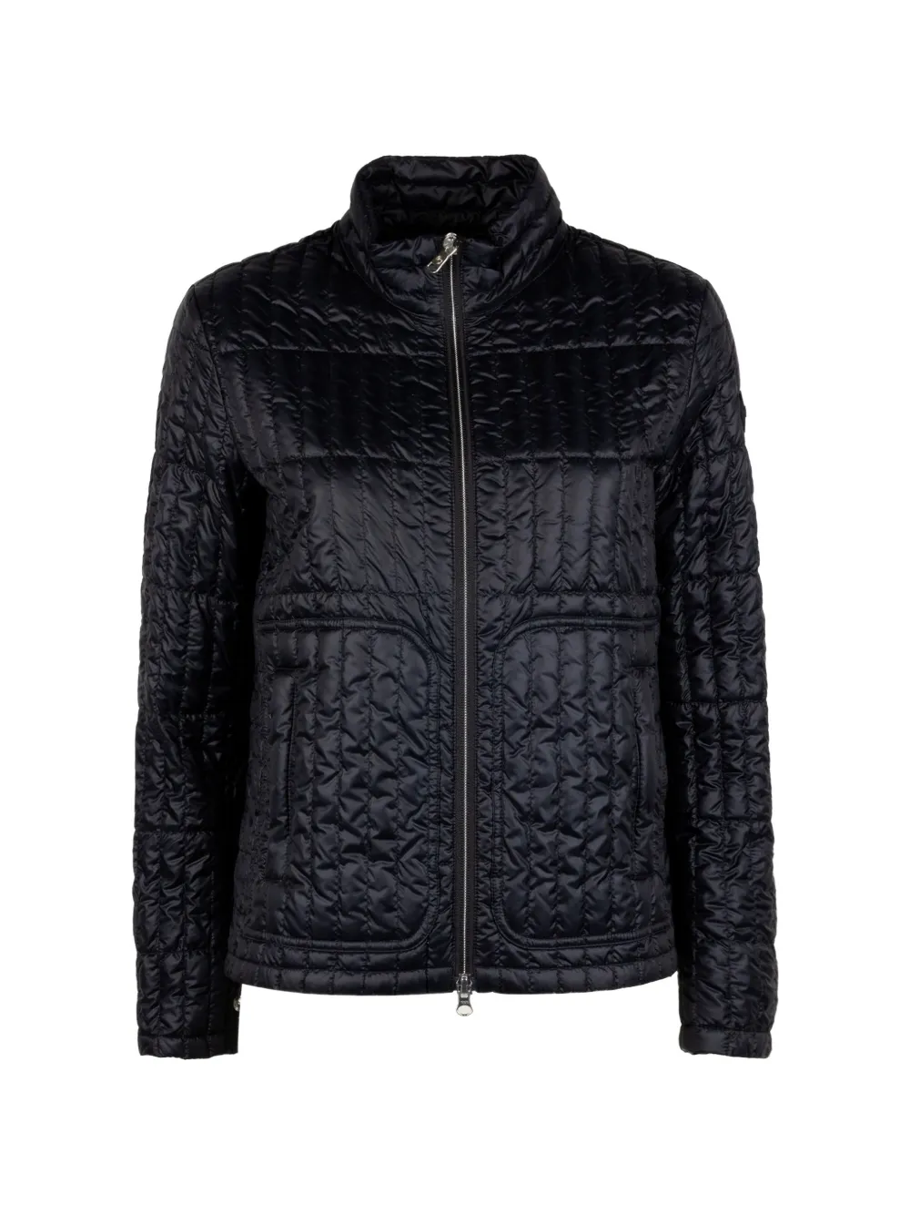 Colmar quilted zip-up jacket - Schwarz