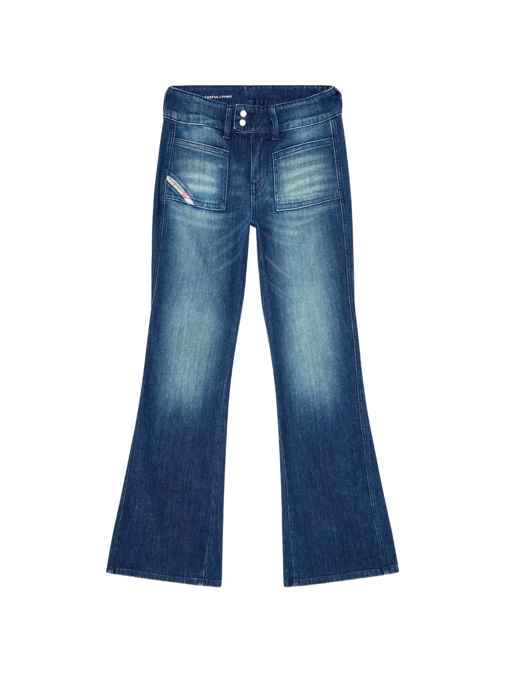 Diesel bootcut jeans low waist D-Hush