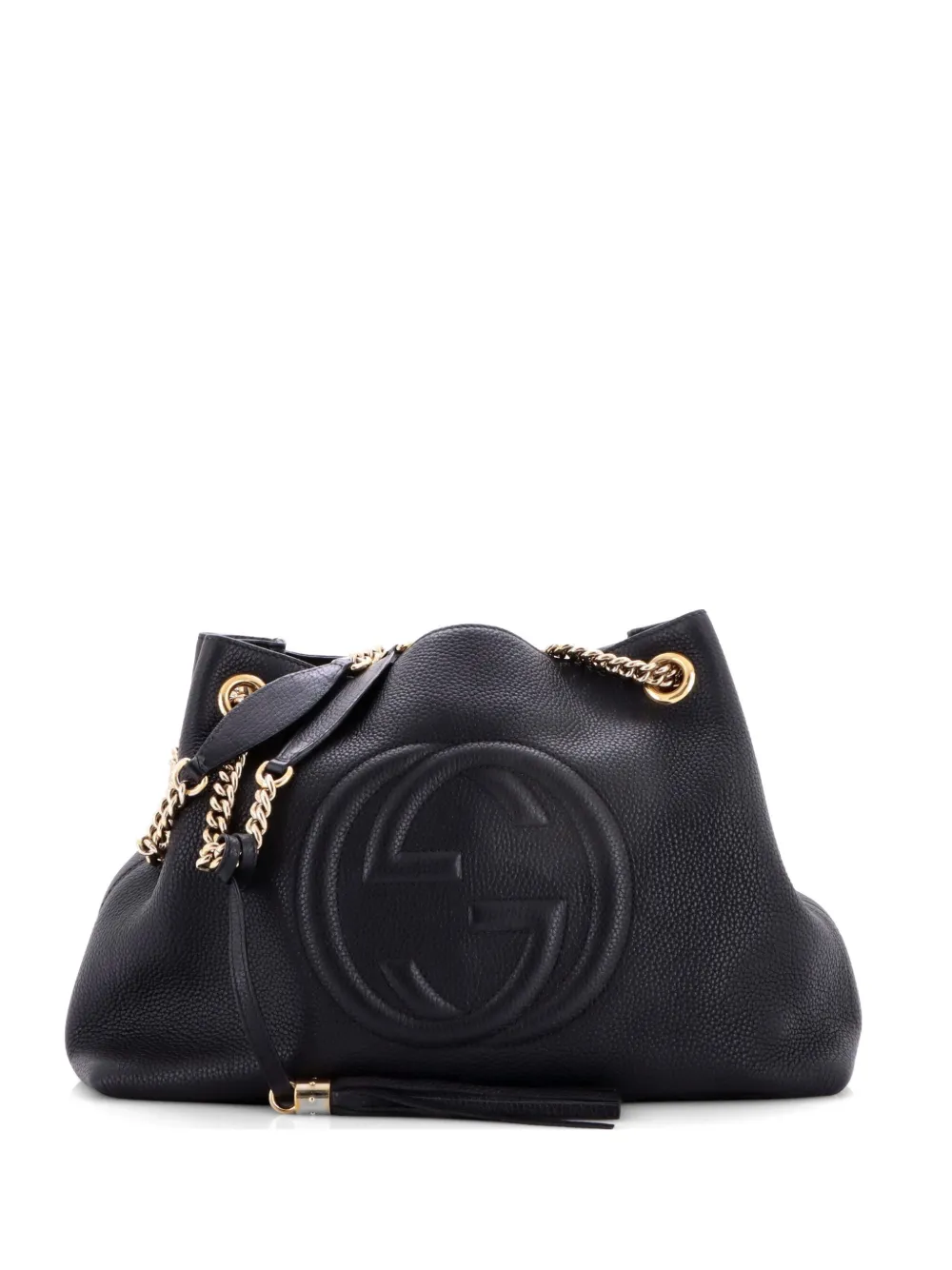 Gucci Pre-Owned Soho Chain Strap Leather Medium shoulder bag - Nero