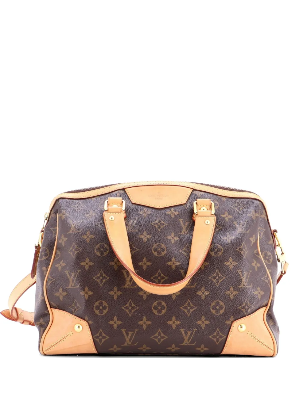 Louis Vuitton Pre-Owned Retiro Handbag Monogram Canvas PM satchel - Marrone