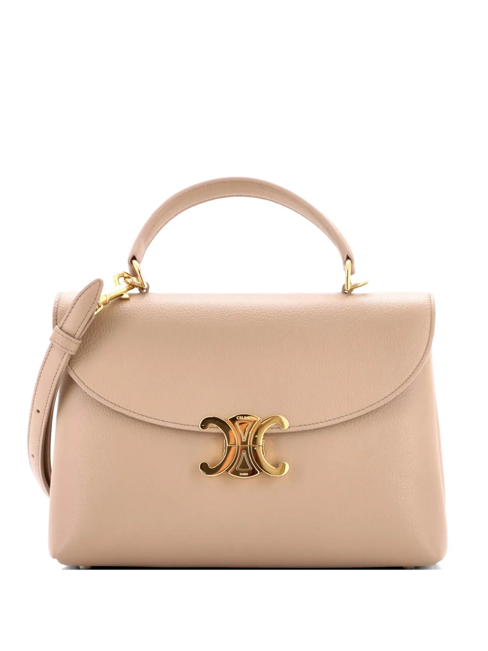 Celine Pre-Owned Nino Top Handle Bag Leather Medium satchel - Toni neutri