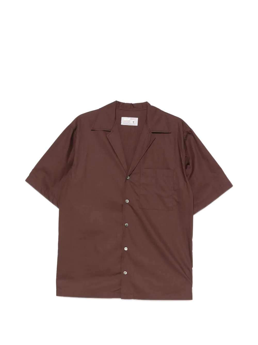 Department 5 Cape buttoned pocket shirt - Marrone