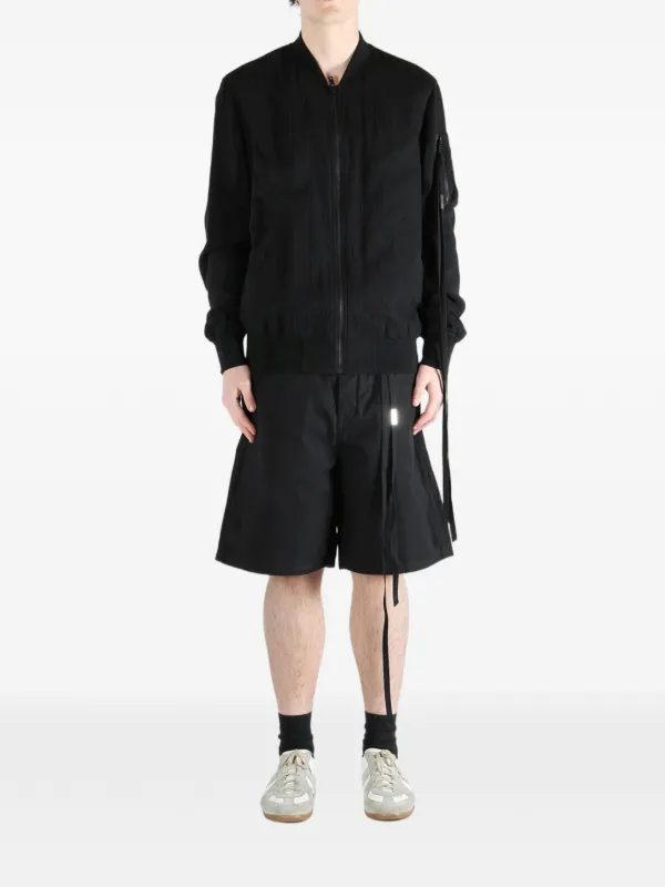 Ann Demeulemeester Dries zip-up Bomber Jacket | Black | FARFETCH