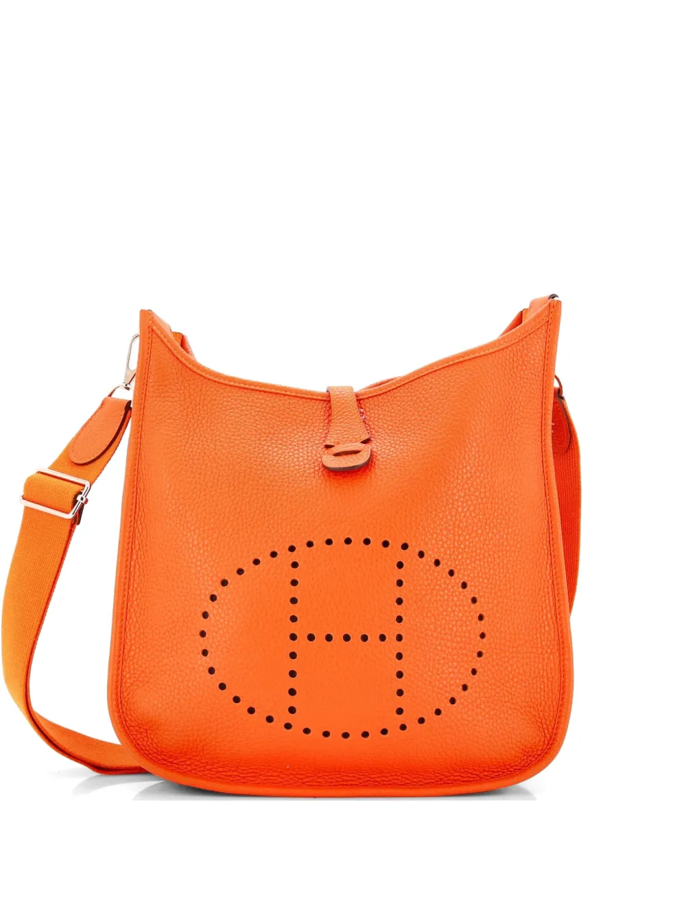 Hermès Pre-Owned Evelyne Bag Gen III Clemence PM crossbody bag - Arancione