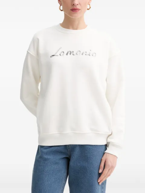 La Mania sweat Fiora à logo imprimé
