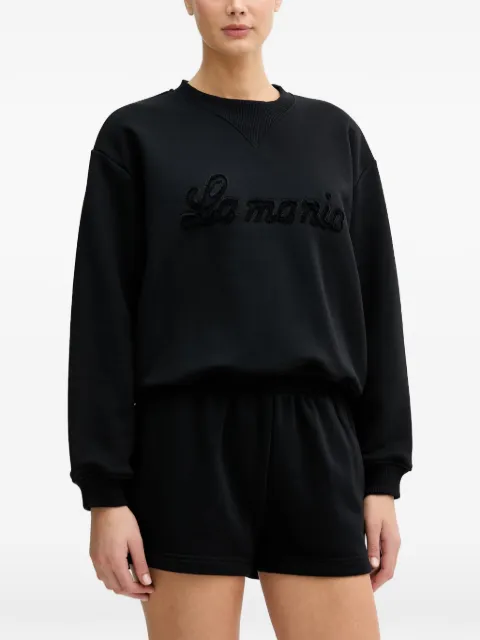 La Mania sweat Brodie à logo brodé