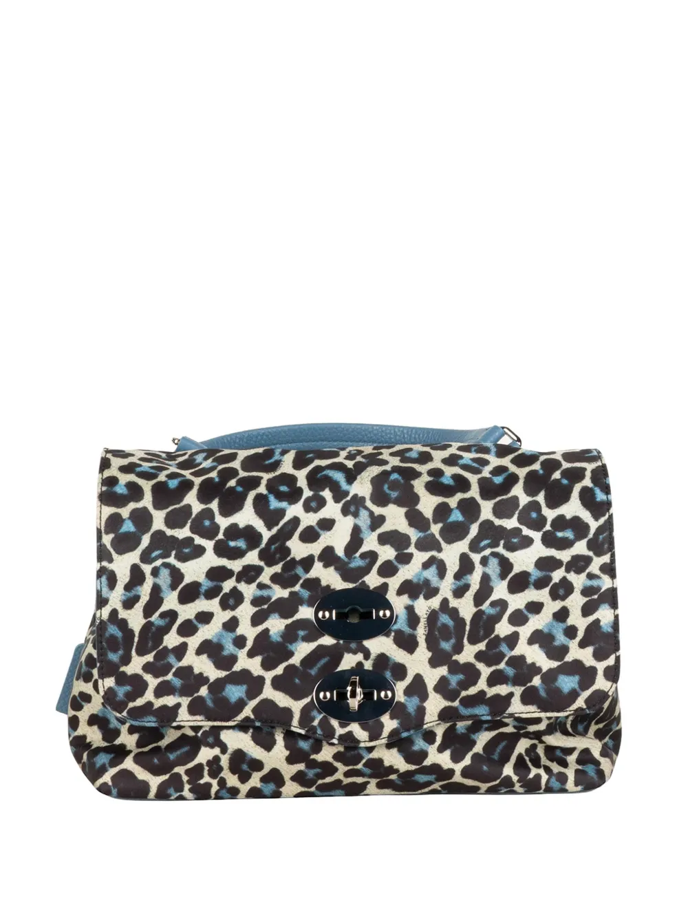Zanellato leopard-print Postina shoulder bag - Toni neutri