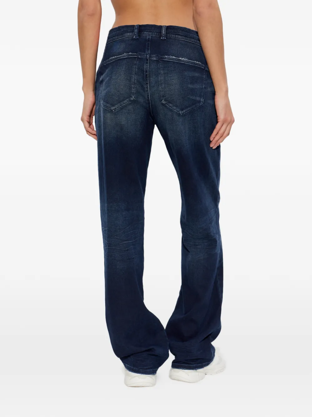 Diesel 2071 D-Meel jeans met trekkoord Blauw