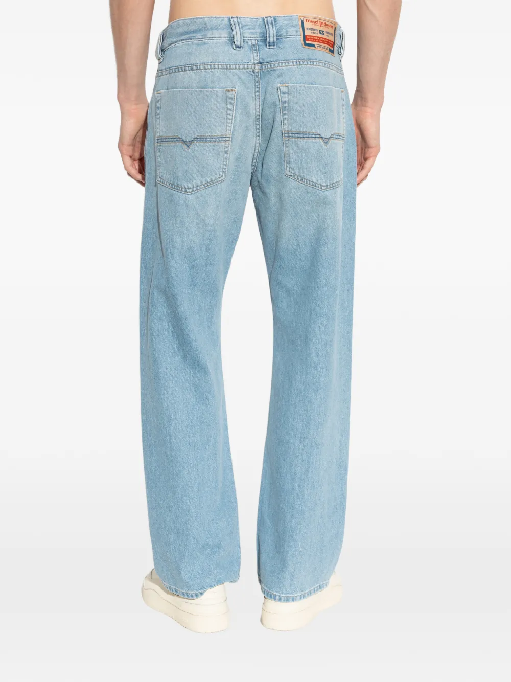 Diesel 1980 D-Eeper jeans met vervaagd effect Blauw