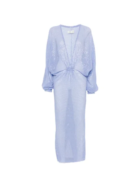 L'IDÉE vestido largo con apliques